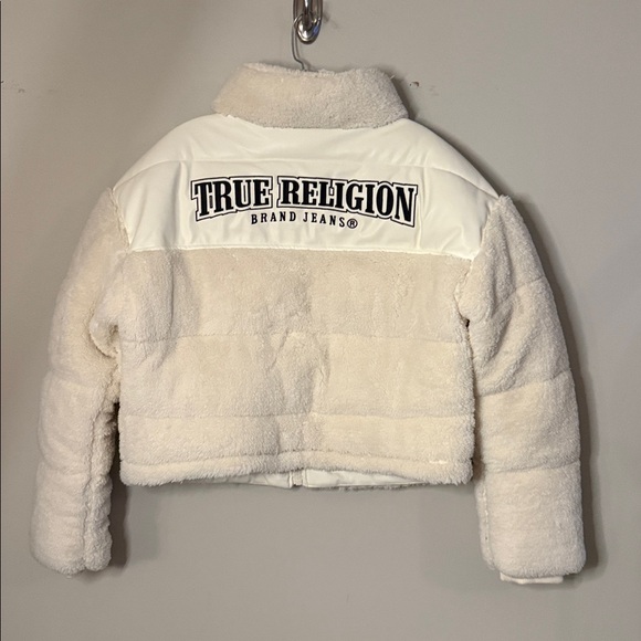 True Religion Embroidered Sherpa Jacket - Picture 5 of 12